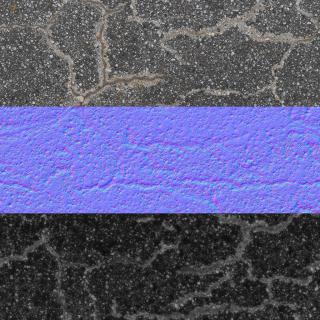 Seamless Textures of Concrete + Normal & Bump Mapping